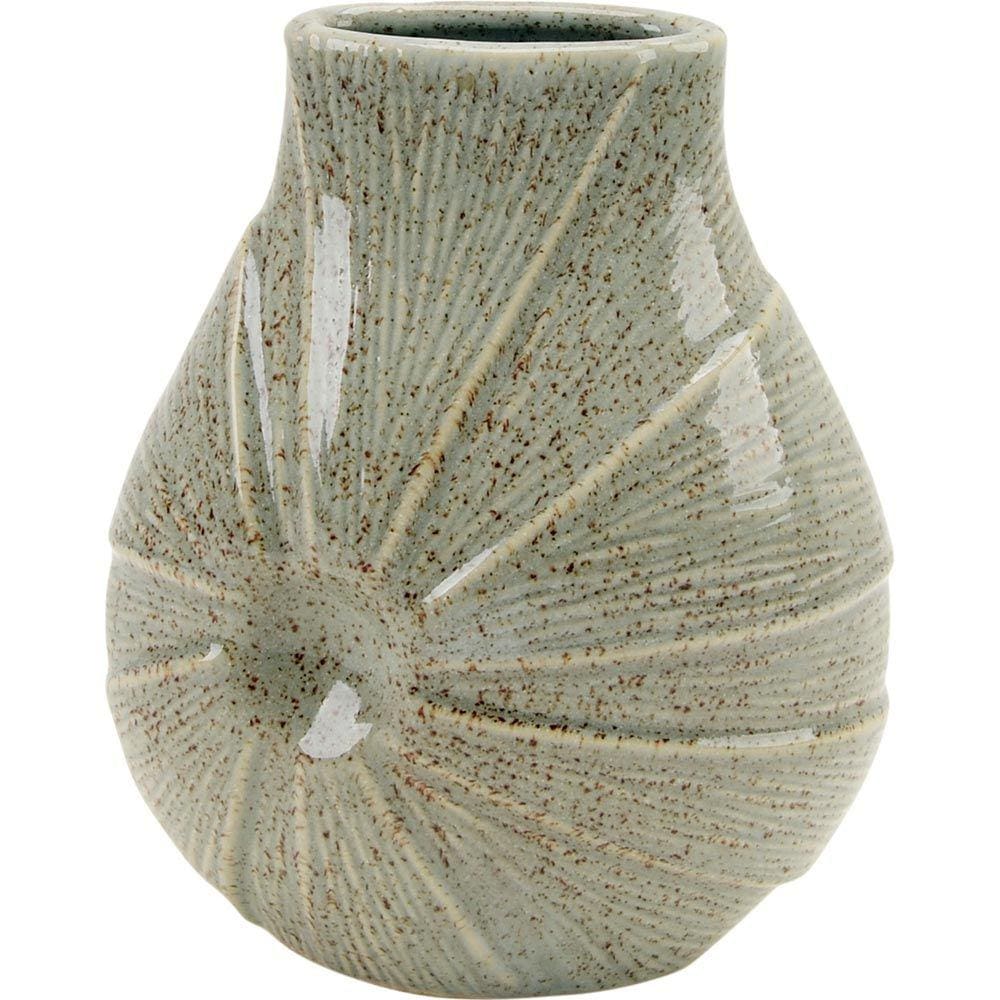 HOME&CO PRUNE VASO 24x19x11cm CERÂMICA MARFIM