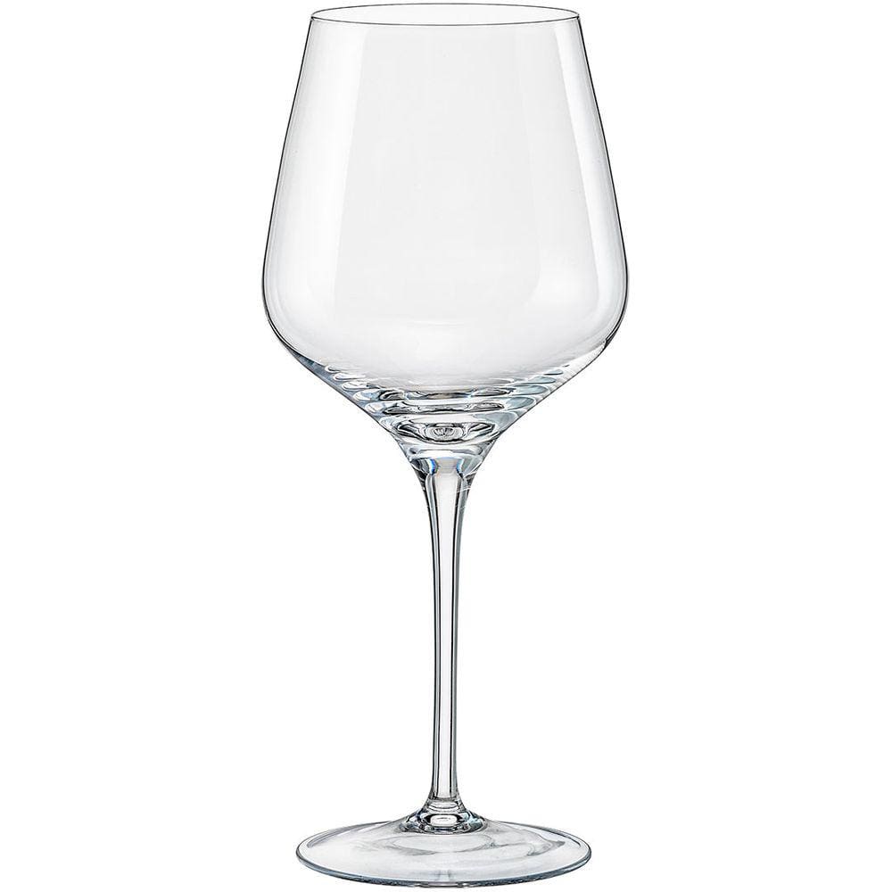 BOHEMIA REBECCA TAÇA ÁGUA 23x10x10cm 540ml CRISTAL TRANSP 6PÇ