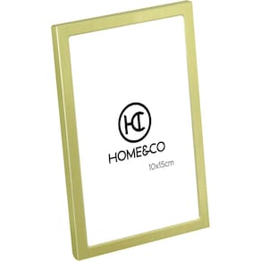 HOME&CO ZARTZ PORTA-RETRATOS 10X15 15x10x1cm ALUMÍNIO DOURADO