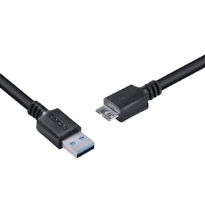 Cabo Para Hd Externo Usb A 3.0 Macho Para Micro Usb B 3.0