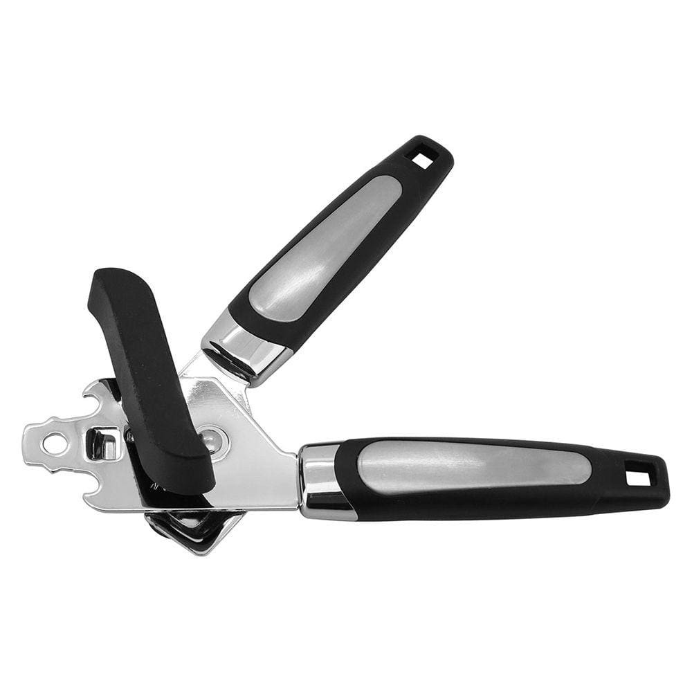 ABRIDOR LATA 20x6x5cm INOX PRETO