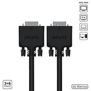Cabo De Video Vga 3+6 15 Pinos Macho Para Vga 3+6