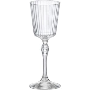 BORMIOLI ROCCO AMERICA `20S TAÇA LICOR 15x6x6cm 80ml CRISTAL TRANSP 6PÇ