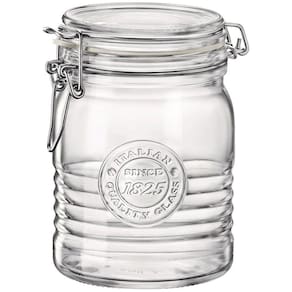 BORMIOLI ROCCO OFFICINA 1825 POTE HERMÉTICO 14x11x11cm 750ml VIDRO TRANSP