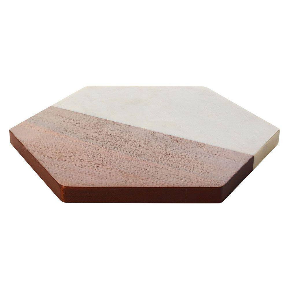 LIBBEY URBAN TÁBUA PARA SERVIR 2x25x29cm MARMORE BRANCO