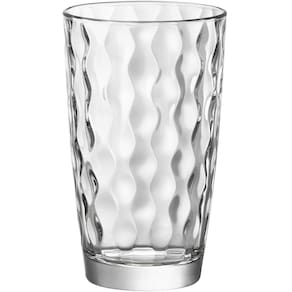 BORMIOLI ROCCO SILK COPO LONG DRINK 14x9x9cm 470ml VIDRO TRANSP 6PÇ