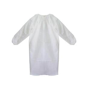 Avental Descartável Manga Longa Branco Dejamaro 20G - 10 Uni