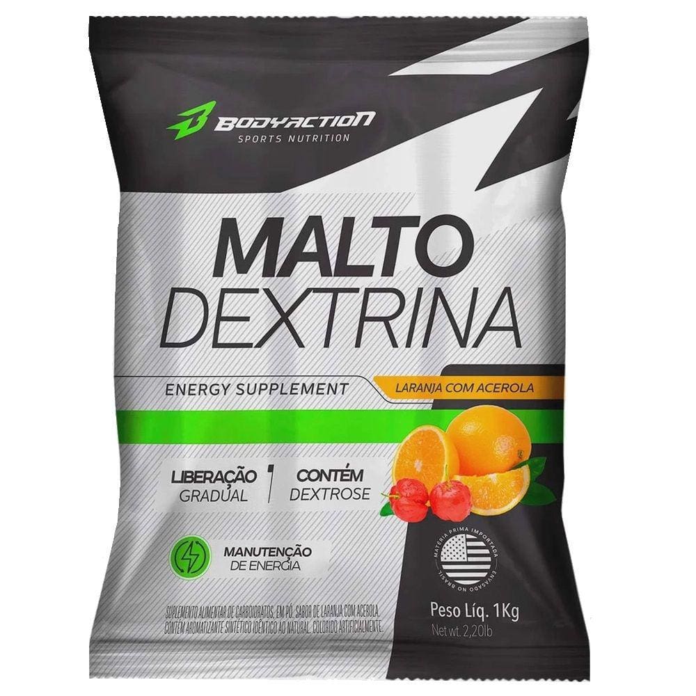 Maltodextrina Refil 1Kg Laranja C/ Acerola - Body