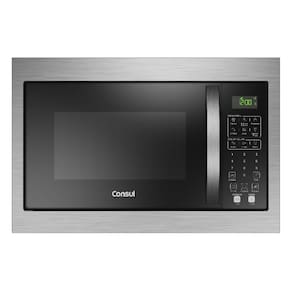 Micro-ondas Consul de Embutir 32 Litros Preto com Design Moderno e Menu Fácil - CM146AE