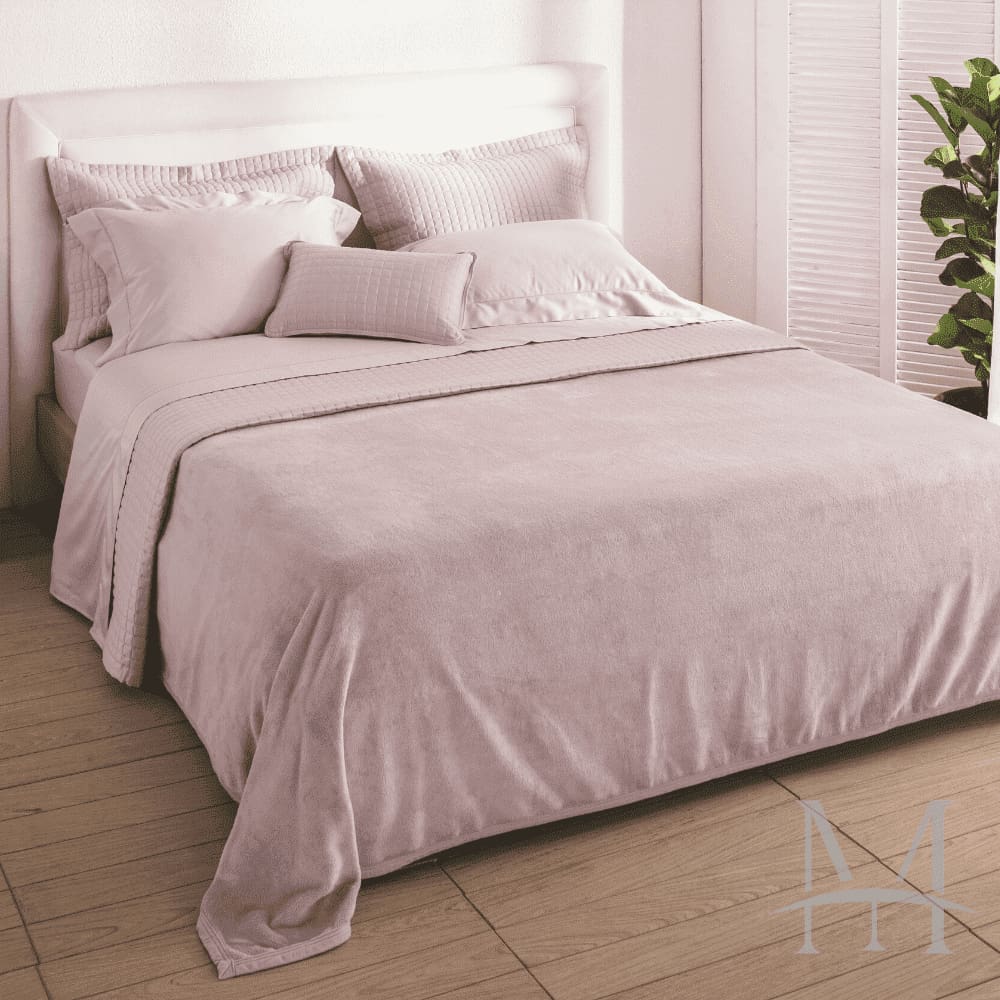 Cobertor King Buddemeyer Aspen Liso 2,60x2,70m Rosa