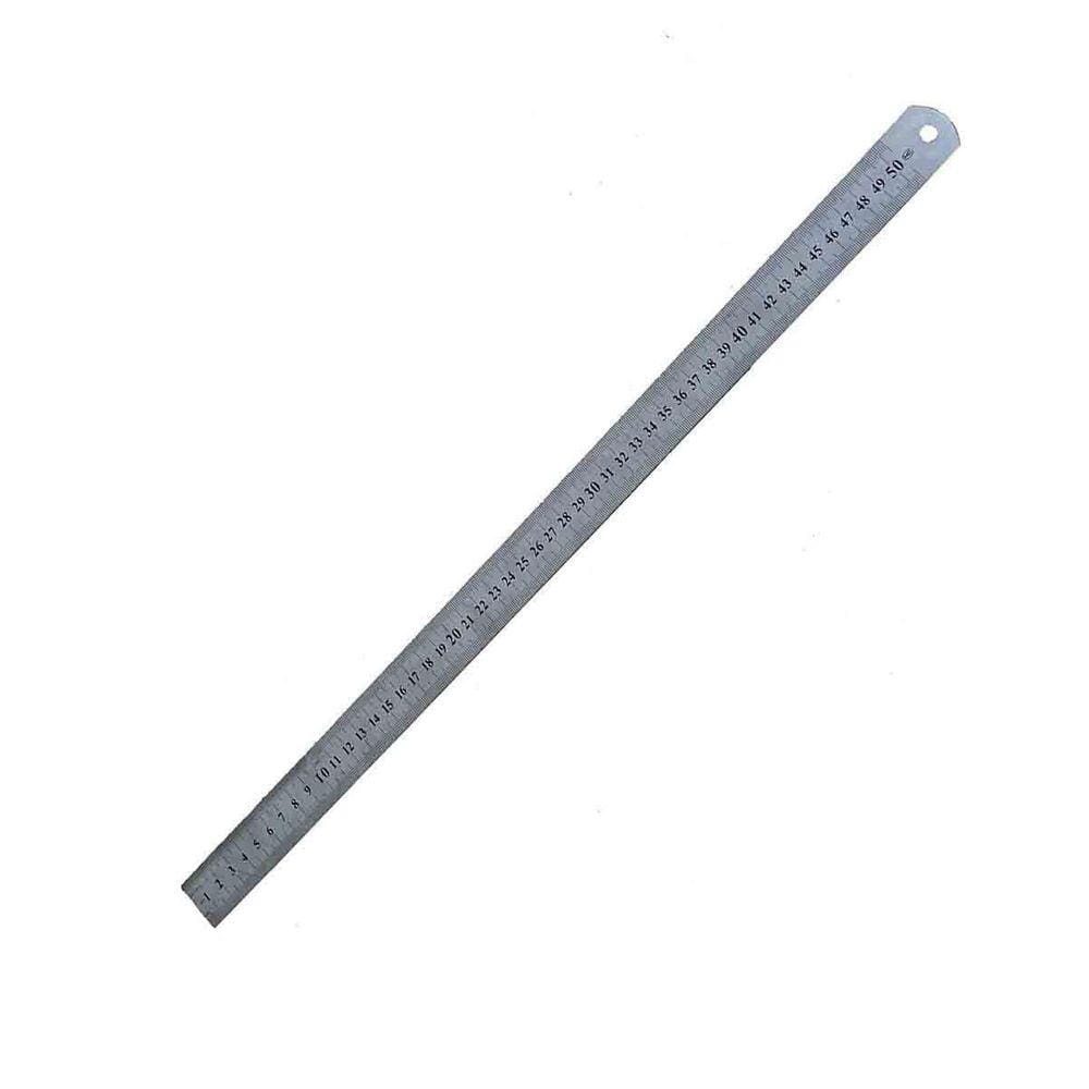 Régua De Aço 50Cm