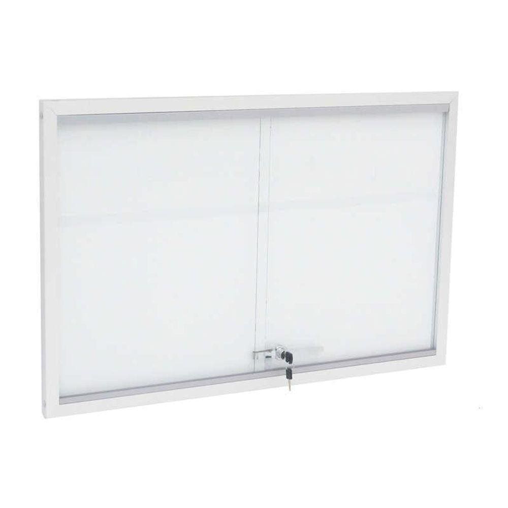 Quadro De Aviso (Fundo Branco Magnético) - 80X60Cm