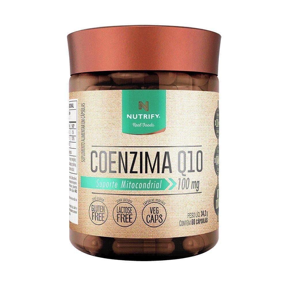 Coenzima Q10 Com 60 Cápsulas (100Mg) - Nutrify