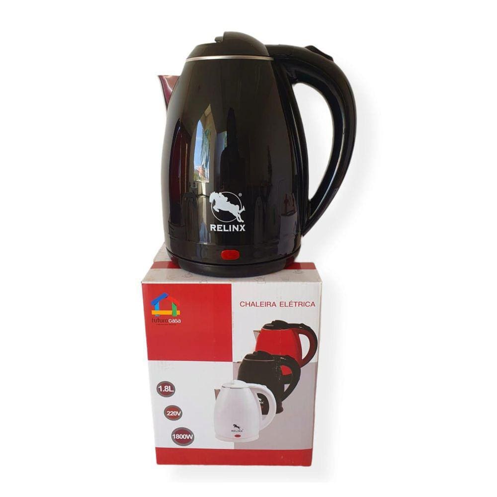 Chaleira Jarra Elétrica Inox 220V 1800W