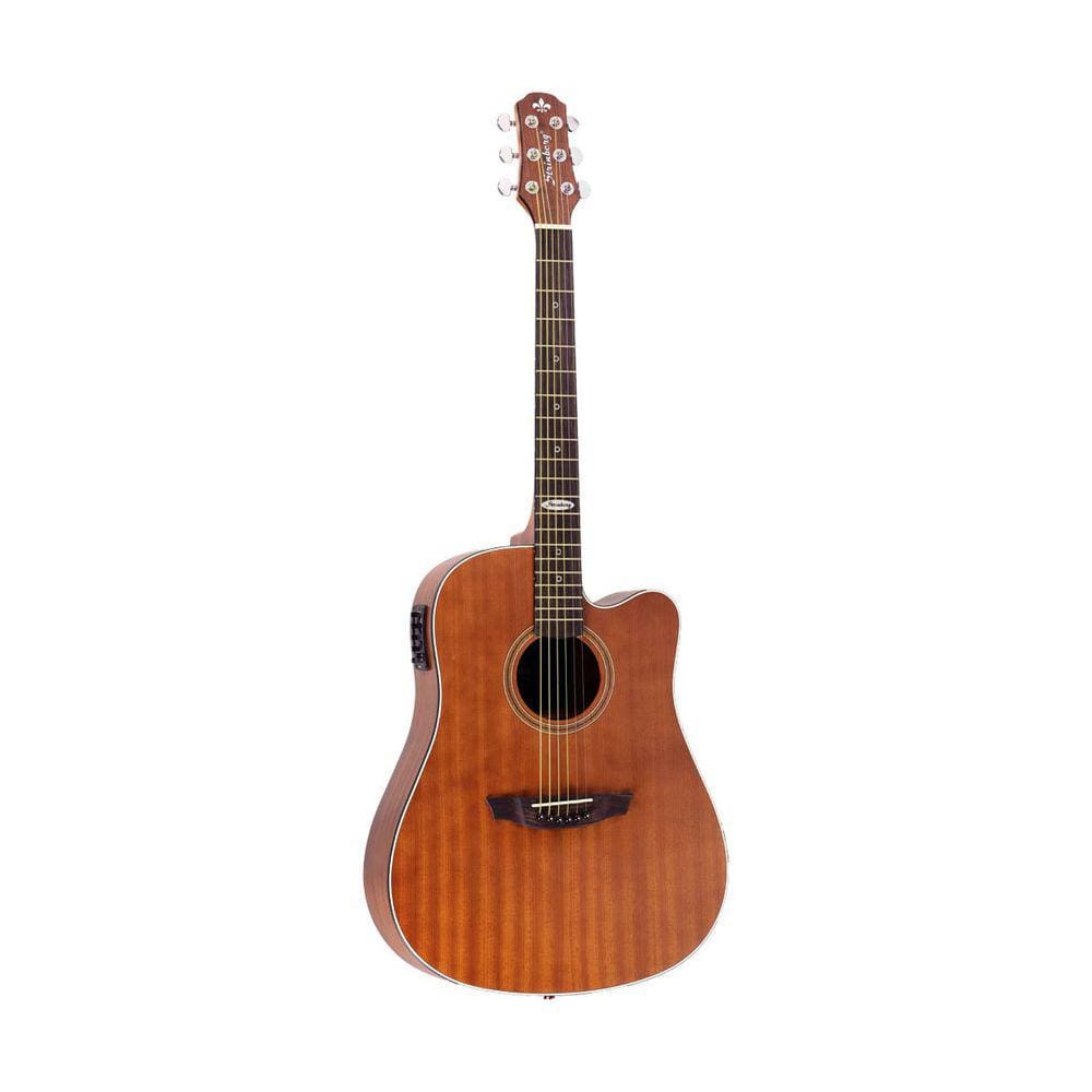 Violão Strinberg Sd200mgs Folk Eletroacústico Mogno Fosco