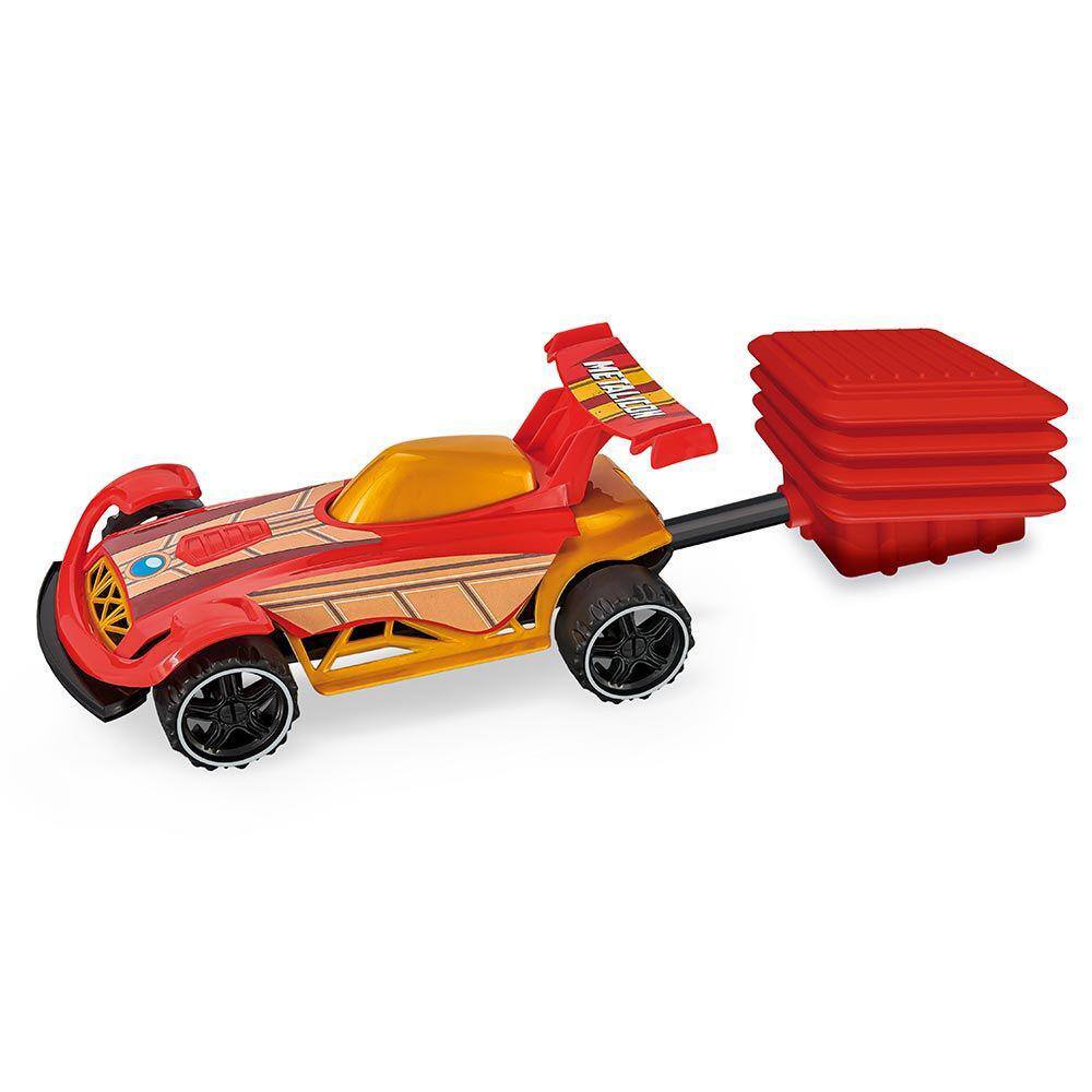 Carrinho Hero Machines com Lançador - Usual Brinquedos