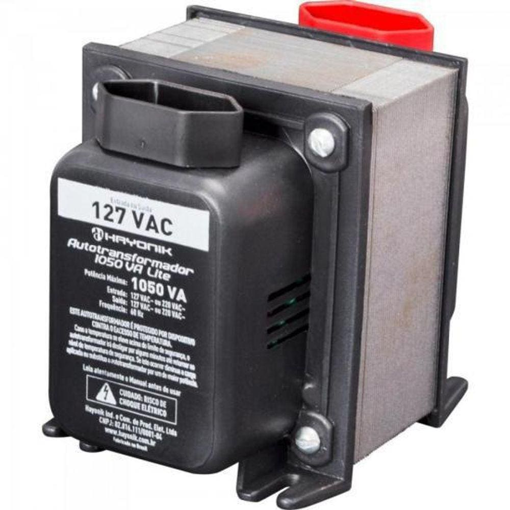 Autotrafo Universal 1050Va Lite Preto Hayonik