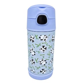 Garrafa Infantil Com Canudo 400Ml Panda Zc 10072038