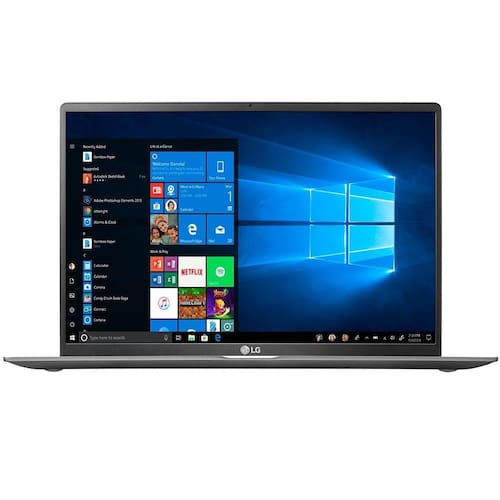 imagem-Notebook LG Gram Intel Core i5-1035G7, 8GB, 256GB SSD, 17 IPS Full HD, Windows 10 Home, Titânio - 17Z90N-V.BJ51P2