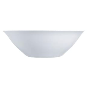 LUMINARC CARINE SALADEIRA 9x27x27cm 2,4L VIDRO TEMPERADO BRANCO