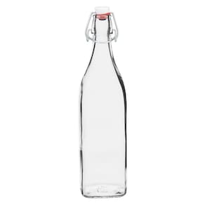 BORMIOLI ROCCO SWING GARRAFA 32x8x8cm 1L VIDRO TRANSP COM TAMPA