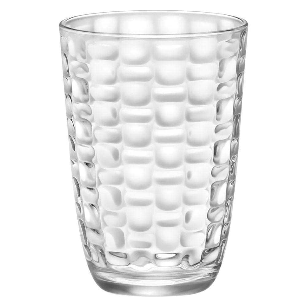 BORMIOLI ROCCO MAT COPO LONG DRINK 12x8x8cm 390ml VIDRO TRANSP 6PÇ