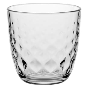 BORMIOLI ROCCO GLIT COPO ÁGUA 9x9x9cm 295ml VIDRO TRANSP 6PÇ