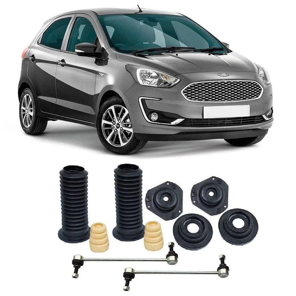 Kit Batente + Bieleta Ford Ka Dianteira 2013 Até 2019 O Par