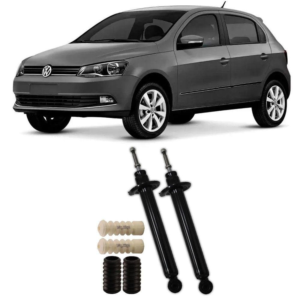 Amortecedor + Kit Batente Vw Gol G6 Traseiro 2013 Até 2019 O Par