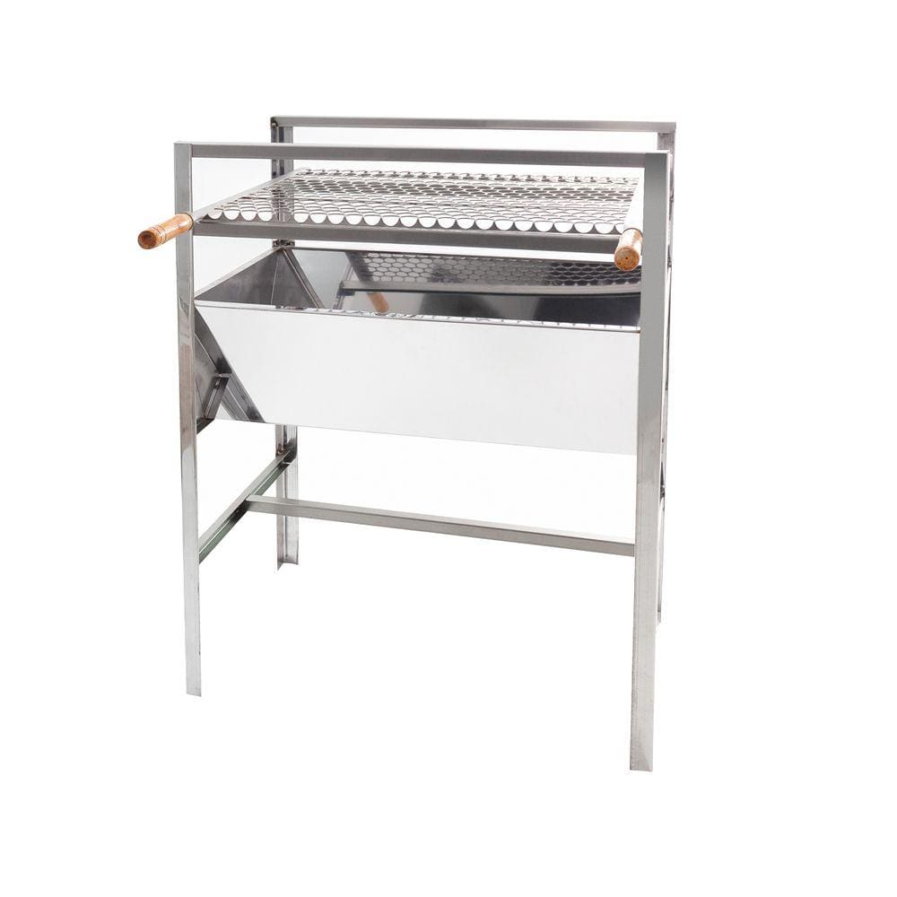 Churrasqueira Inox portátil fácil manuseio I60