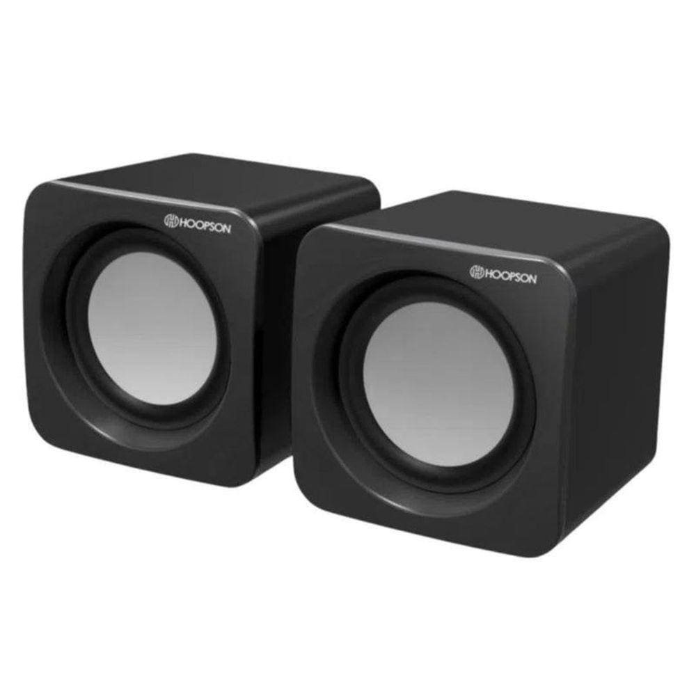 Caixa de Som Computador 4W USB Hoopson CX-PC018 Preta