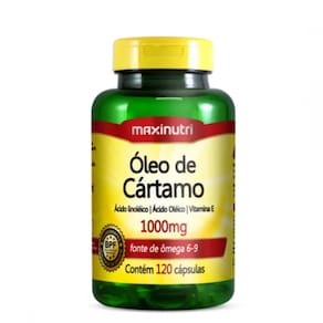 Oleo de cartamo 1000mg com 60 capsulas