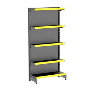 Gondola Parede 196 Amapa Flex 60 Inicial Preto Fx Amarelo