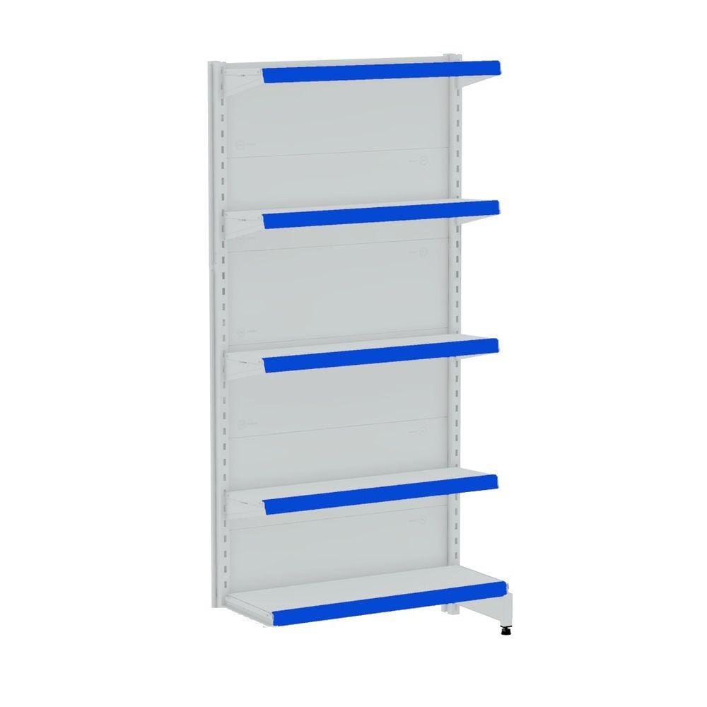 Gondola Parede 196 Amapa Flex 60 Continuação Branco Fx Azul
