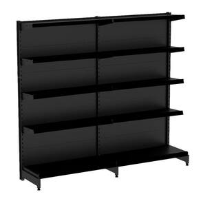 Gondola Parede 196 Amapa Flex 60 Kit 2 Metros Preto SPEtique