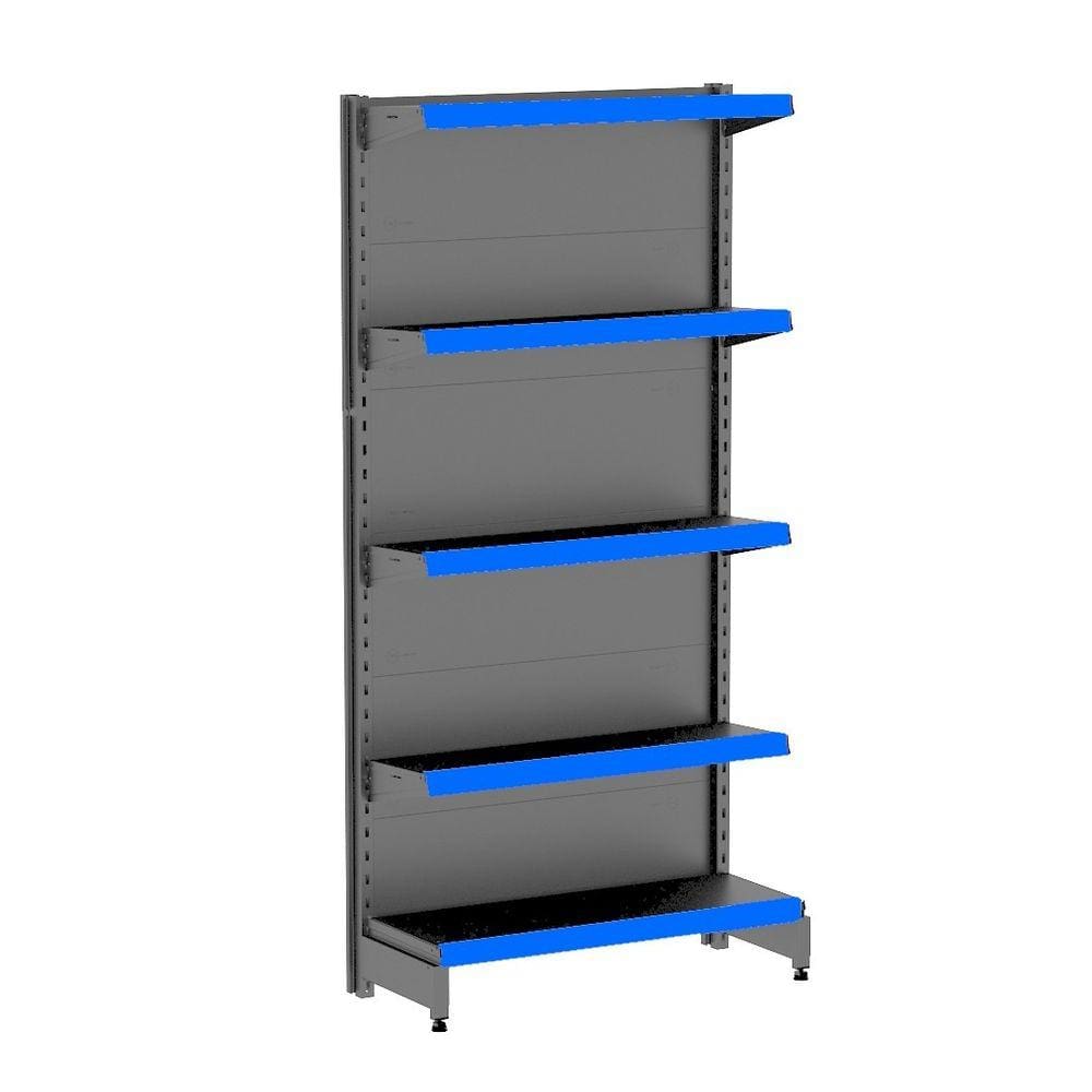 Gondola Parede 196 Amapa Flex 60 Inicial Preto Fx Azul