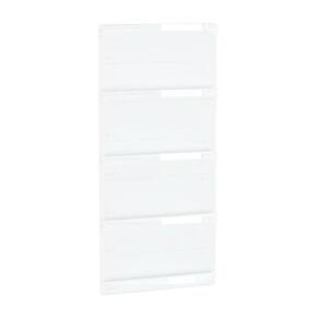 Kit 5 Bandejas Para Gondola Canto 196 Flex 60 Branco SPEtiqu