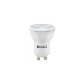 Lâmpada Led Taschibra TDL 20 Mini Dicroica Dimerizável MR11 3,5W Bivolt GU10 2700K Luz Amarela