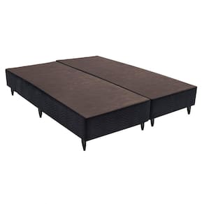 Base Sommier Camurça Super King 193x203x30cm Ortobom Preto