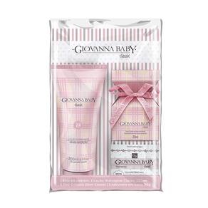 Kit Giovana Baby Classic Loção Hidratante + Colônia + Sabonete Em Barra