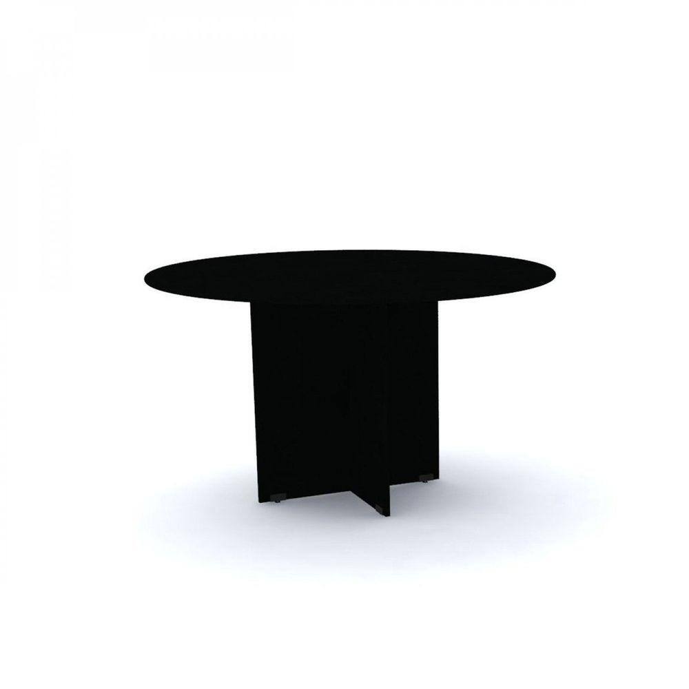 Mesa reunião Redonda Maxxi MX1000 Pandin Móveis Preto