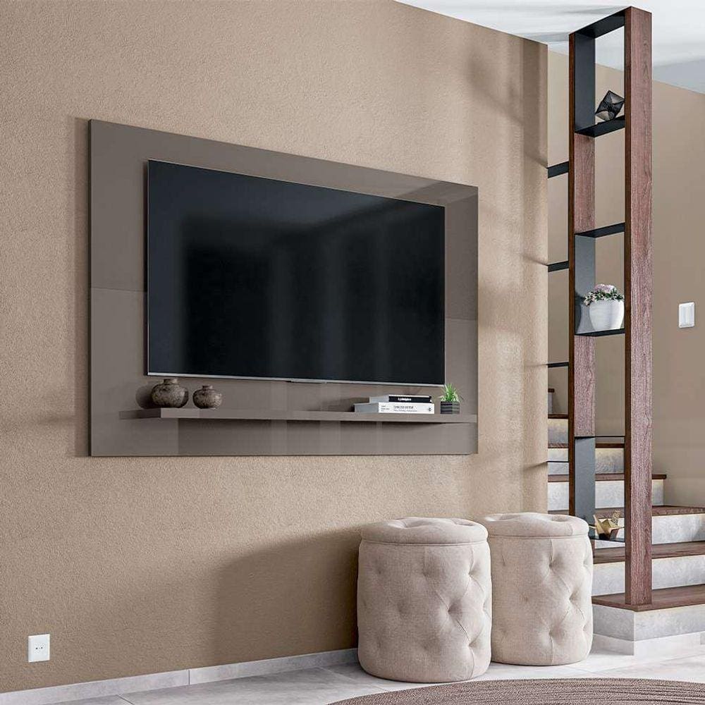 painel para tv até 60 polegadas safira cinza