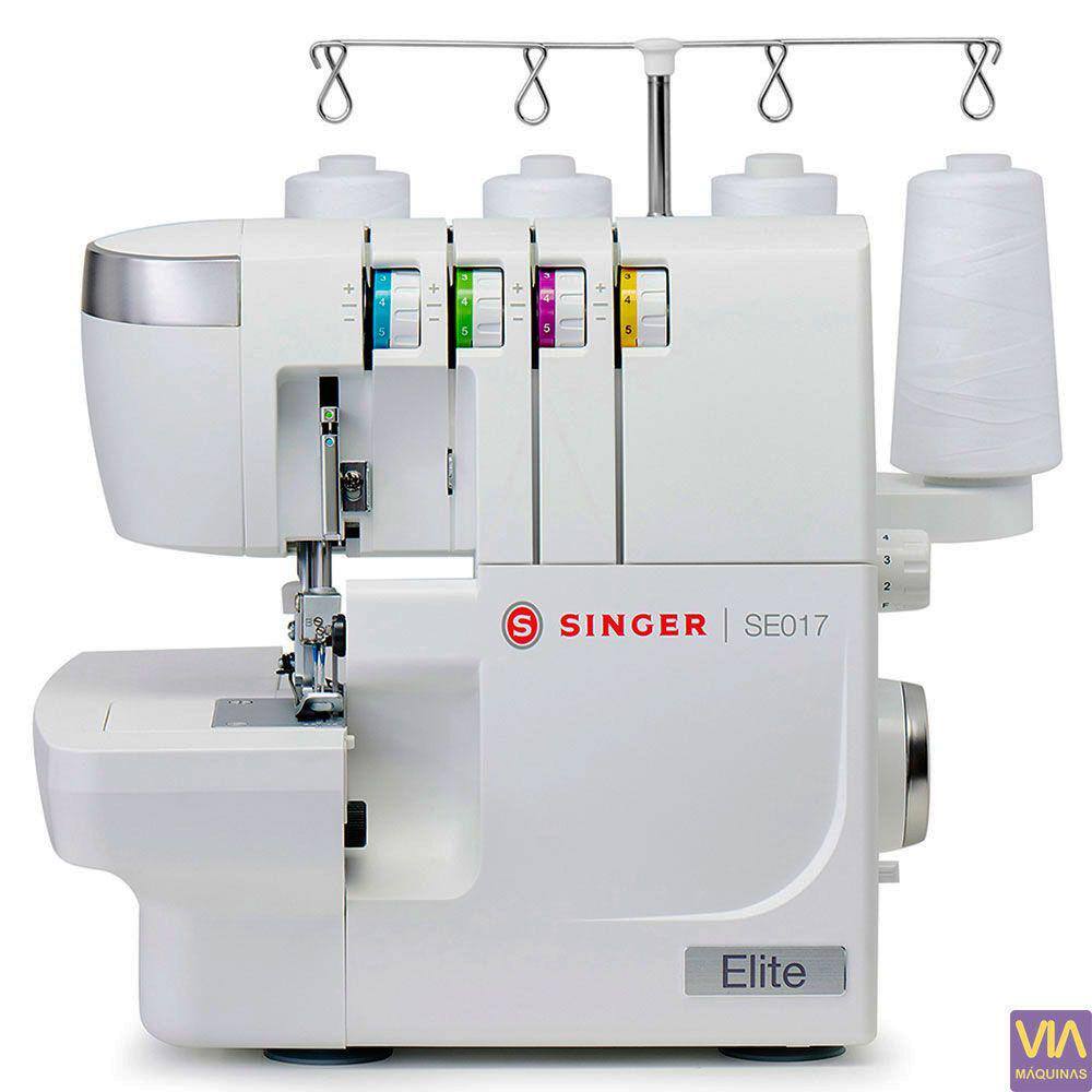 Maquina overlock singer usada Ponto
