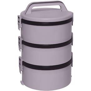Marmita Térmica Termoprato Plástica 3 Pratos Tekcor Soprano