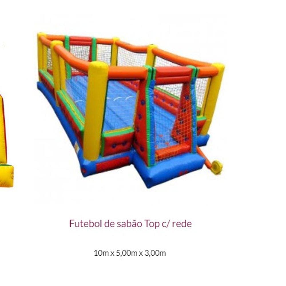 Futebol de Sabão com Rede 10x5M