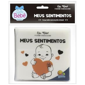 Olá, Bebê Um Livrinho Contraste De Banho: Meus Sentimentos