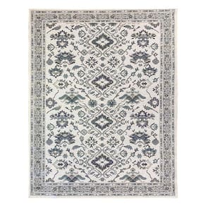 Tapete Sala Classico Oriental 100X150 Cm Tipo Belga 55 Azul