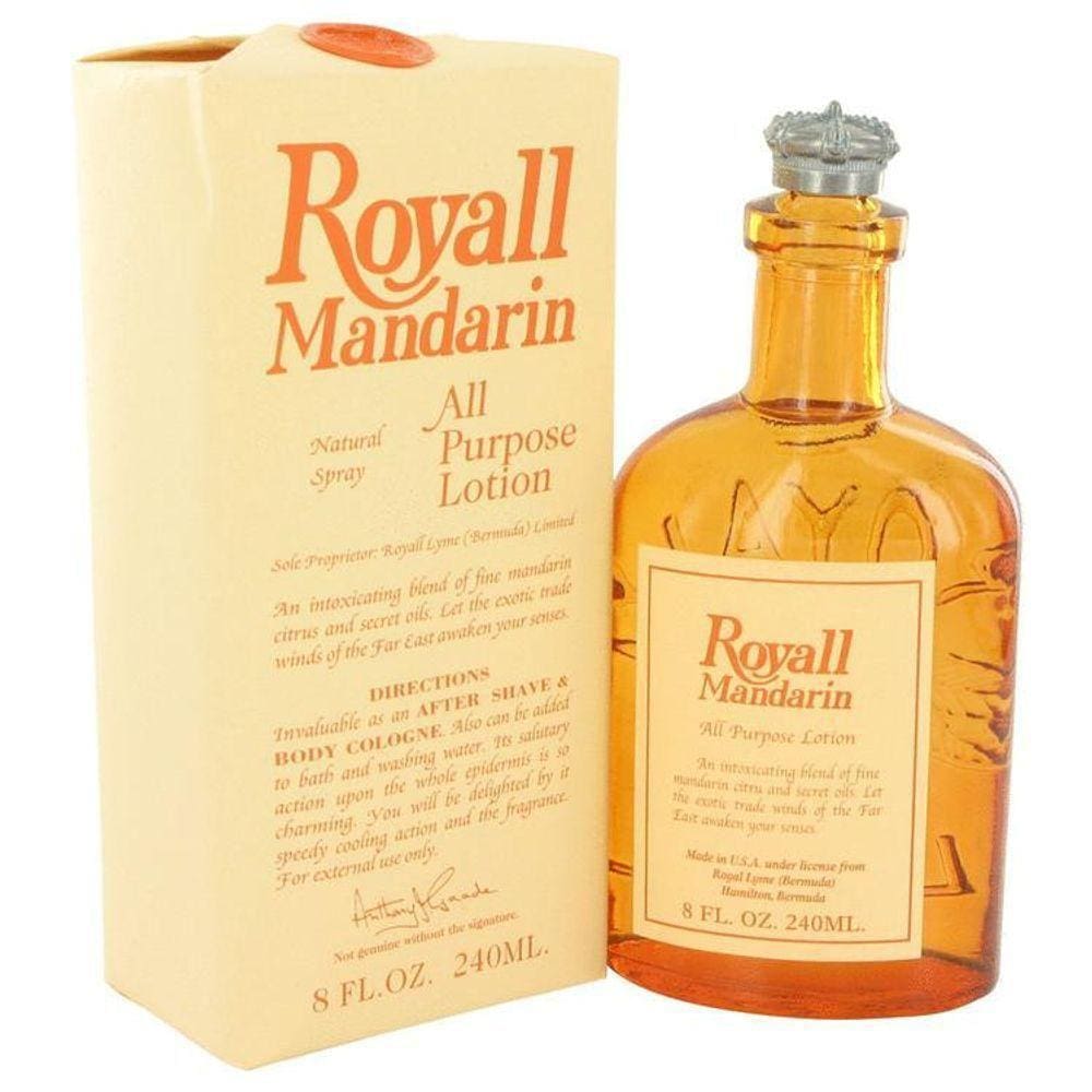 Loção Perfumada Masculina Mandarin Royall Fragrances 240 Ml