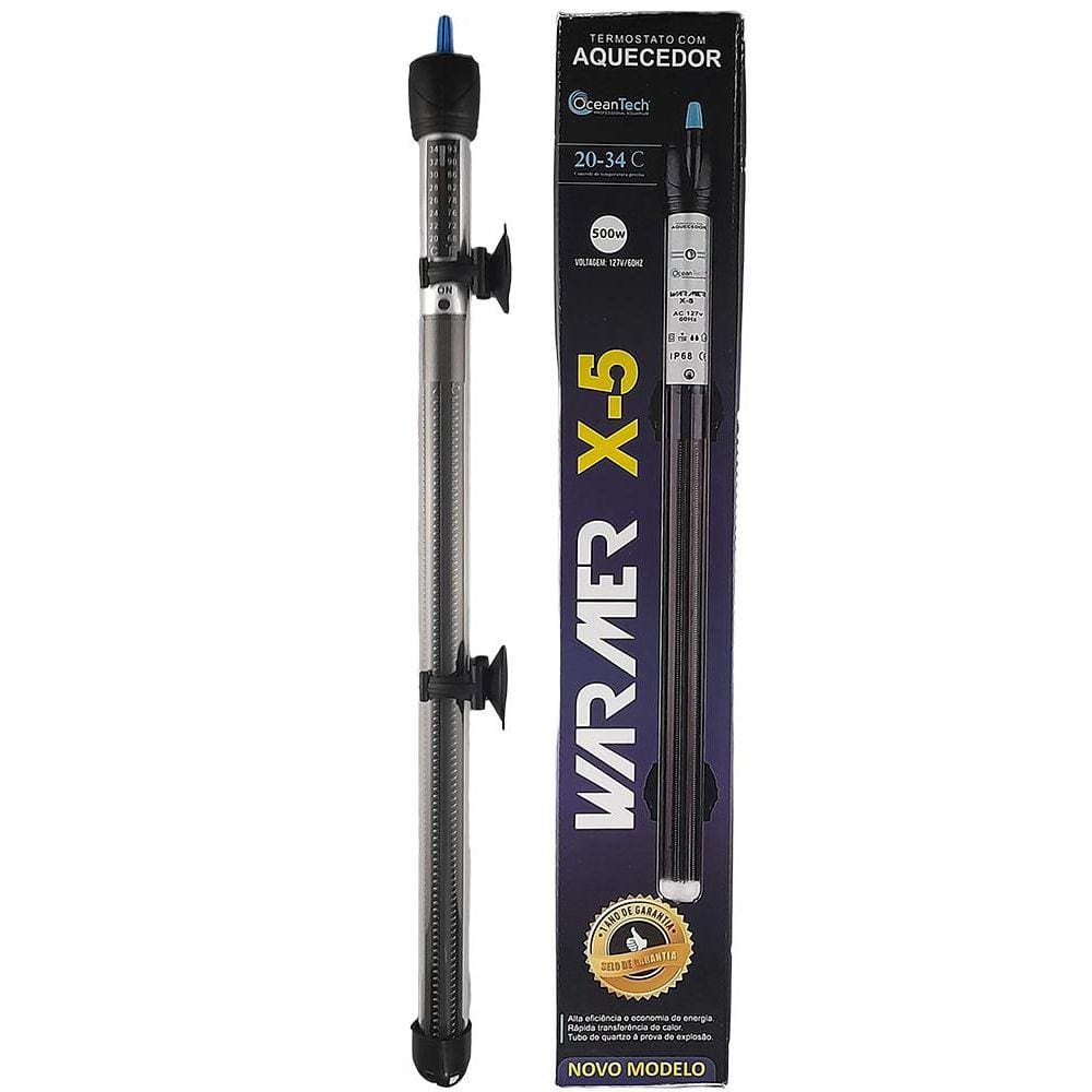 Termostato Com Aquecedor Ocean Tech Wamer X-5-500w