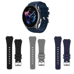 Kit 3 Pulseiras Para  Gtr 3 Ou Gtr 3 Pro Troca Fácil